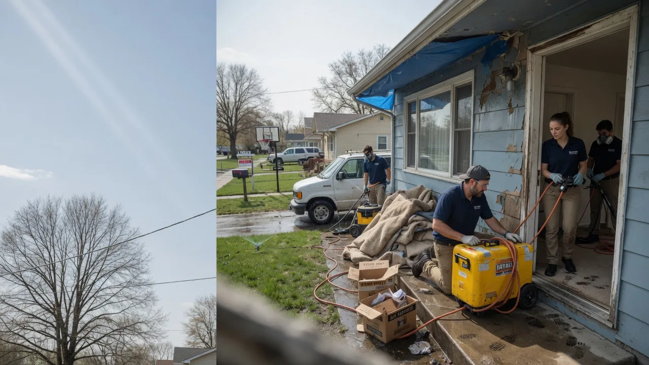 Basement Flood Cleanup in New London, NC near me